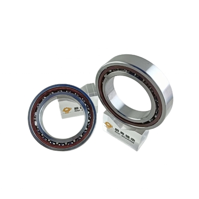 60*95*18mm 각성 접촉 볼 베어링 7012AC 단일 라인 디자인 및 크롬 스틸