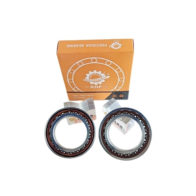 60*95*18mm 각성 접촉 볼 베어링 7012AC 단일 라인 디자인 및 크롬 스틸