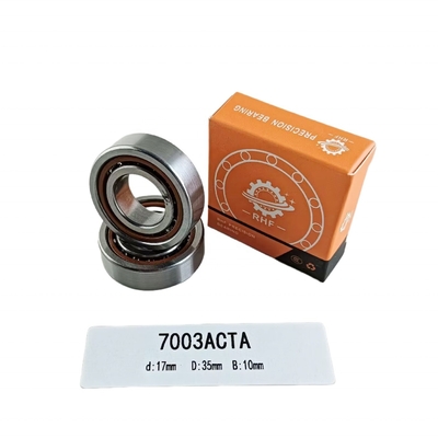 구리 베어링 7003AC 자동차 기계용 각접촉 구조 17*35*10mm