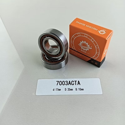 구리 베어링 7003AC 자동차 기계용 각접촉 구조 17*35*10mm