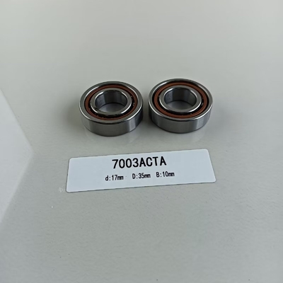 구리 베어링 7003AC 자동차 기계용 각접촉 구조 17*35*10mm