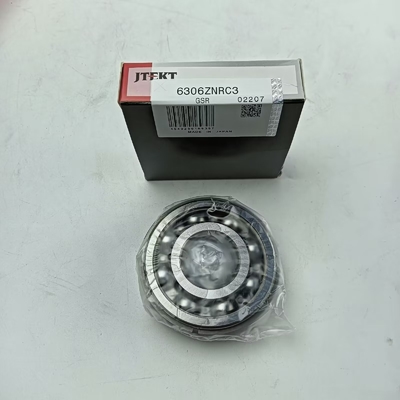 6300 깊은 굴곡 구조 공 베어링 크롬 스틸 GCr 15 44.99 - 45 mm