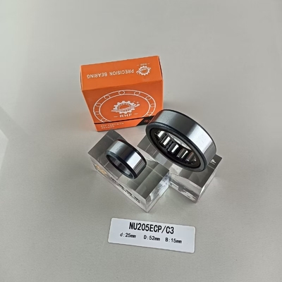단열 25*52*15mm 실린더 롤러 베어링, 윤활유 또는 윤활유