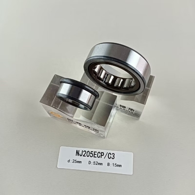 단열 25*52*15mm 실린더 롤러 베어링, 윤활유 또는 윤활유