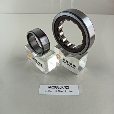 NU/NJ/NF208ECP 의약품 산업용 실린더 롤러 베어링 40*80*18mm
