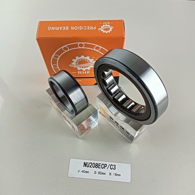 NU/NJ/NF208ECP 의약품 산업용 실린더 롤러 베어링 40*80*18mm