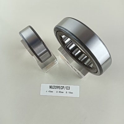 단열 45*85*19mm NU/NJ/NF209ECP 무거운 기계용 원통 롤러 베어링