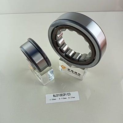 50*110*27mm NU/NJ/NF310ECP 단일 줄 실린더 롤러 베어링