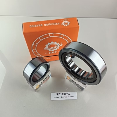 50*110*27mm NU/NJ/NF310ECP 단일 줄 실린더 롤러 베어링