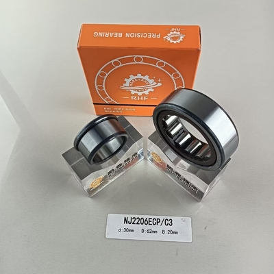정밀도 등급 P0 P2 P4 P5 P6 NU/NJ/NF2206ECP 원통 롤러 베어링 30*62*20mm