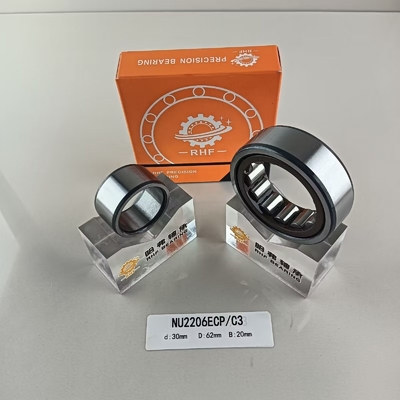 정밀도 등급 P0 P2 P4 P5 P6 NU/NJ/NF2206ECP 원통 롤러 베어링 30*62*20mm