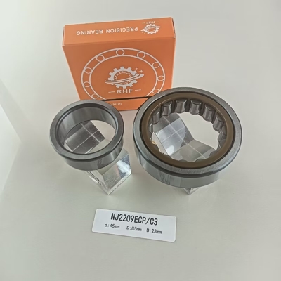 45*85*23mm NU/NJ/NF2209ECP 건설기계용 원통 롤러 베어