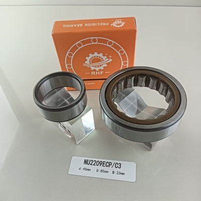 45*85*23mm NU/NJ/NF2209ECP 건설기계용 원통 롤러 베어