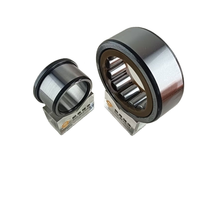 오래 견딘 강철/황동/나일론 감금소를 가진 NU/NJ/NF2309ECP 롤러 베어링 45*100*36mm