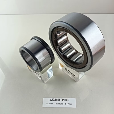 긴 수명 NU/NJ/NF2310ECP 실린더 롤러 베어링 50*110*40mm 스틸 케이지